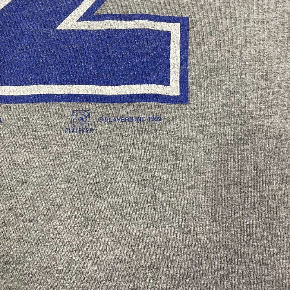 Vintage Indianapolis Colts Shirt Mens XL Edgerrin James 32 NFL 1999 Gray Tee - Picture 6 of 11